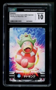 CGC 10 Slowking Bandai Carddass Zukan 2005 Caja expendedora Cartas Pokémon japonesas Juego de cartas coleccionables - Imagen 1 de 2