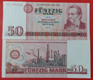 Germany Democratic Republic 50 Mark 1971 Pick 30a UNC - Picture 1 of 1