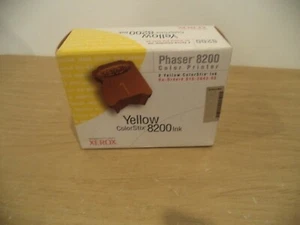 New Genuine OEM Xerox 2pk Yellow ColorStix 016204300 Phaser 8200 016-2043-00 - Picture 1 of 2