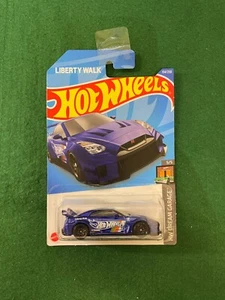 HOT WHEELS LB SILHOUETTE WORKS GT NISSAN 35GT RR VER.2 BLUE LONG CARD MINT 150 - Picture 1 of 3