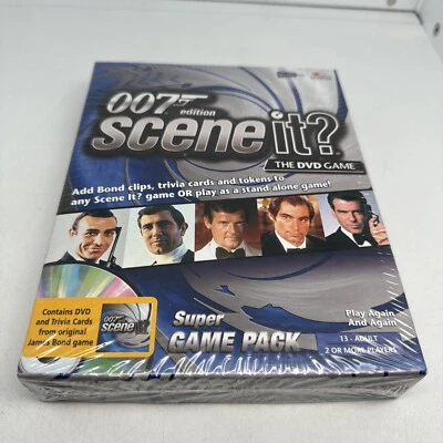 SCENE IT 007 EDITION, JAMES BOND, DVD TRIVIA, NEW AND UNOPENED - Image 1 of 4