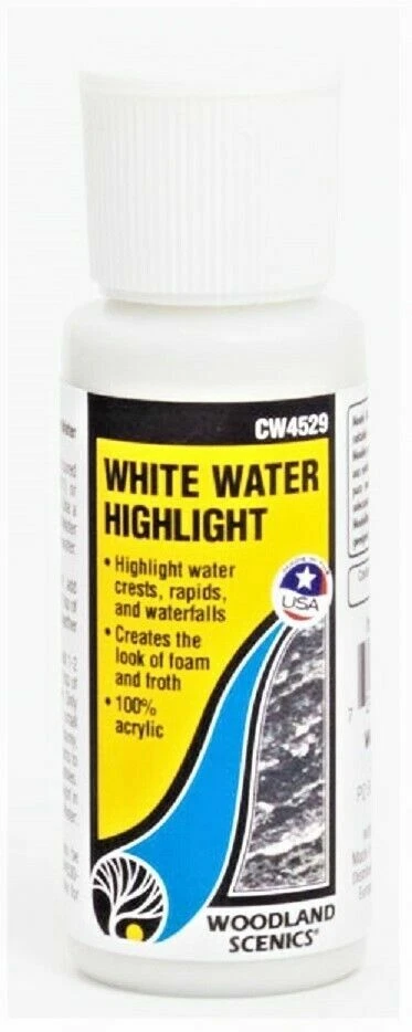 Woodland Scenics ~ New 2025 ~ Any Scale ~ White Water Highlight ~ CW4529 - Image 1 of 1