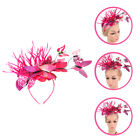  Butterfly Headband Resin Bride Halloween Clothes Wings for Women Trendy