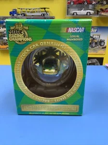 RACING CHAMPIONS NASCAR JOHN DEERE STOCK CAR ORNAMENT "NIP" - Picture 1 of 5
