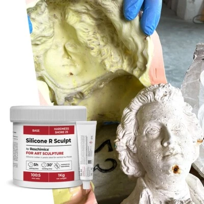Gomma siliconica in pasta R SCULPT, per sculture e stampi di grandi dimensioni - Immagine 1 di 4