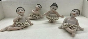 BOMBONIERA BATTESIMO COMUNIONE CRESIMA BALLERINA IN PORCELLANA CAPODIMONTE H 5 - Picture 1 of 3