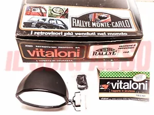 SPECCHIO SPECCHIETTO RETROVISORE FIAT 126 127 128 124 500 600 850 COUPE VITALONI - Imagen 1 de 3