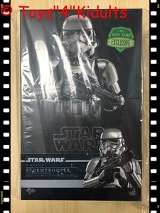 Hot Toys MMS615 Star Wars Stormtrooper (Chrome Version) 1/6 Action Figure NEW - Picture 1 of 1