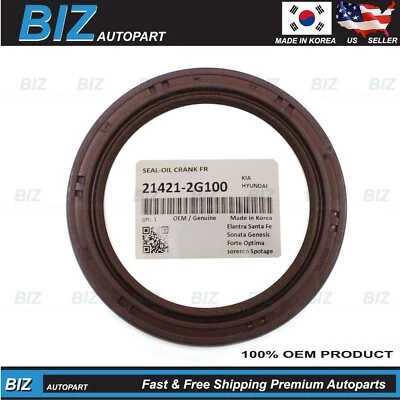 OEM Crankshaft Seal for 2006-2025 Genesis Hyundai Kia Various Models 21421-2G100 Foto 1 de 4