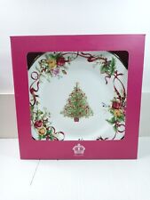 Royal Albert Old Country Roses Christmas Tree 5 Piece Place Setting NEW IN BOX