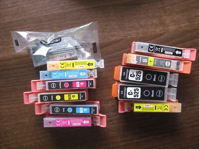 12 Used Canon Ink Cartridges ‎PGI-525, CLI-526 - Image 1 of 2