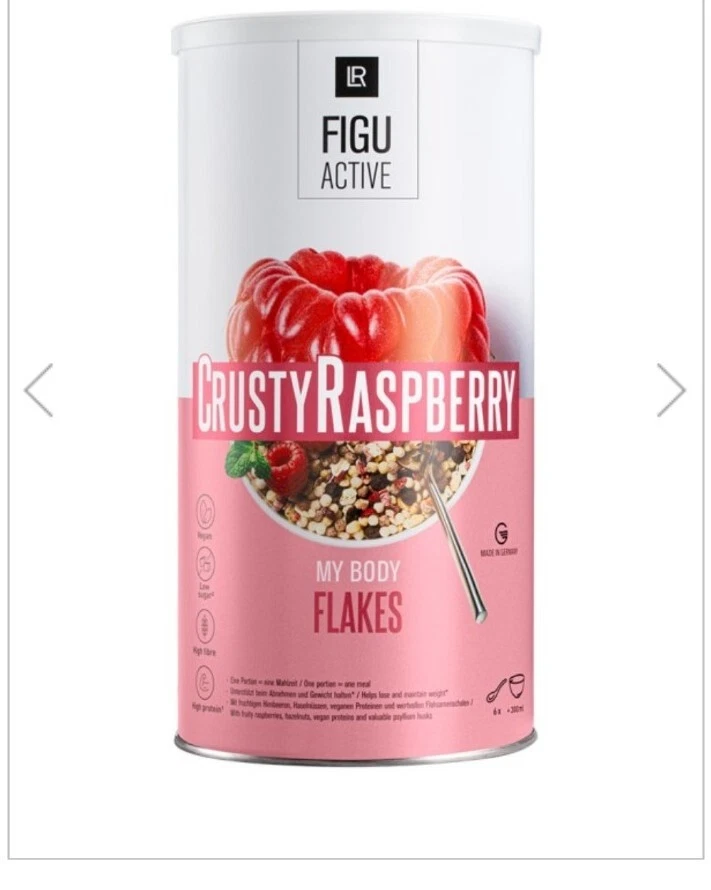 LR FIGUACTIVE Body Mission Crusty Raspberry Flakes 420g 81247-1 NEU