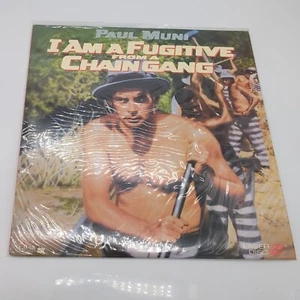 I Am A Fugitive From A Chain Gang MGM Home Video Laserdisc LD Paul Muni - Picture 1 of 3