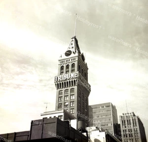 Oakland Tribune Tower 1964 Original 120mm Photo Negative - Picture 1 of 2