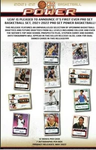 2021-22 SET HOJA PRO BALONCESTO ELÉCTRICO - 1 caja - 7 autógrafos - BOHEIM - CURRY  - Imagen 1 de 2