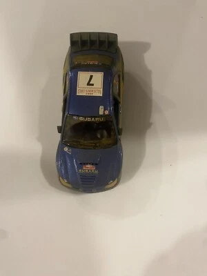 Kinsmart 2007 Subaru Impreza WRC STI WRX juguete de rally MUDDY coche escala 1:36 Foto 1 de 4