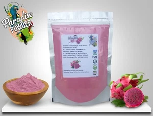 Drachenfrucht (Pitaya) Pulver 8oz (1/2lb) Vita C B1 B3 Anti-Aging Paradise Pulver - Bild 1 von 12