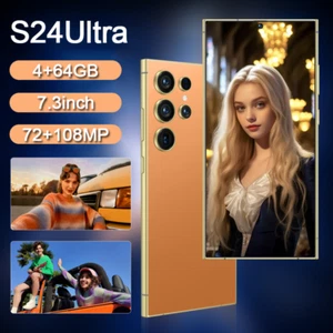 Smartphone S24 Ultra 7.3" 5G Android14 Celulares 64GB Teléfono Doble SIM Sin Marca - Imagen 1 de 33