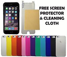 Silicone Case Cover + Screen Protector For Apple iPhone 6 6G Gen Generation