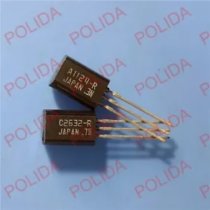 5pairs OR 10PCS 2SA1124-R/2SC2632-R 2SA1124/2SC2632 A1124-R/C2632-R A1124/C2632 - Picture 1 of 1