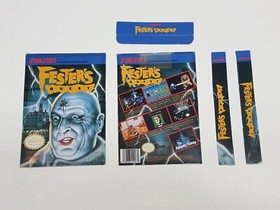 Fester's Quest Nintendo NES Rental Cut Box ONLY *DAMAGED