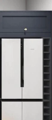 Kitchen Cabinet Wine Bottle Rack 150mm (w), 540mm (d), 1600mm (h) Graphite Black - Image 1 of 3