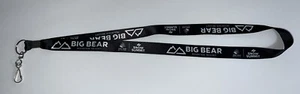 NEW Big Bear Mountain Resort Bear Mountain Black Lanyard - Picture 1 of 3