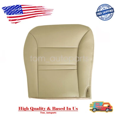 For 2000-2001 Ford Excursion Limited Driver Side Bottom Leather Seat Cover Tan Foto 1 de 4
