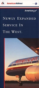 American Airlines Service in Western U.S. Brochure = - Picture 1 of 2