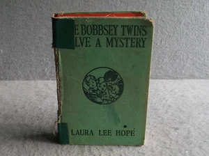 THE BOBBSEY TWINS SOLVE A MYSTERY Laura Lee Hope Children's Series Hardcover - Picture 1 of 8