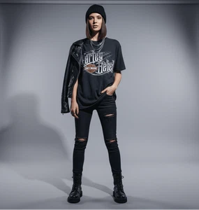 Harley Davidson Motorcycles Mexico T-shirt - Picture 1 of 4