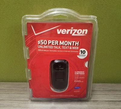 Samsung Gusto SCH-U360 - Metallic Gray Verizon Cellular Phone NEW Sealed Box - Image 1 of 3