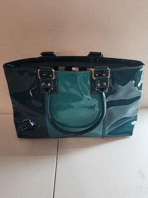 Charling Charlies charol dos tonos VERDE con forro blanco y negro Foto 1 de 4