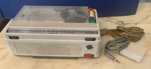 vintage REGISTRATORE GELOSO G-257 CON CAVO CUSTODIA MICROFONO - Picture 1 of 9