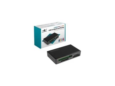 Vantec UGTCR615 USB30 MultiCard Reader UHSII SD40 MultiLUN Retail - Image 1 of 2