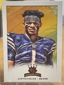 Justin Fields #gk-4 2021 PANINI CHRONICLES BEARS JETS STEELERS ROOKIE - Picture 1 of 2