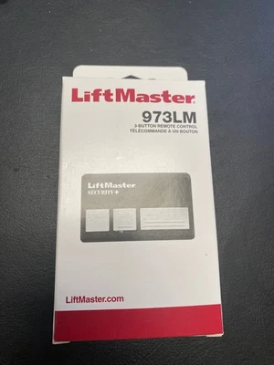 Liftmaster Security+ Plus 973LM 3 Button Garage Door Opener Remote