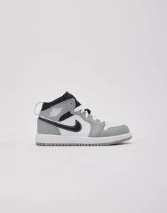 640734-078 kids Jordan Air Jordan 1 Mid Pre-School - Picture 1 of 5