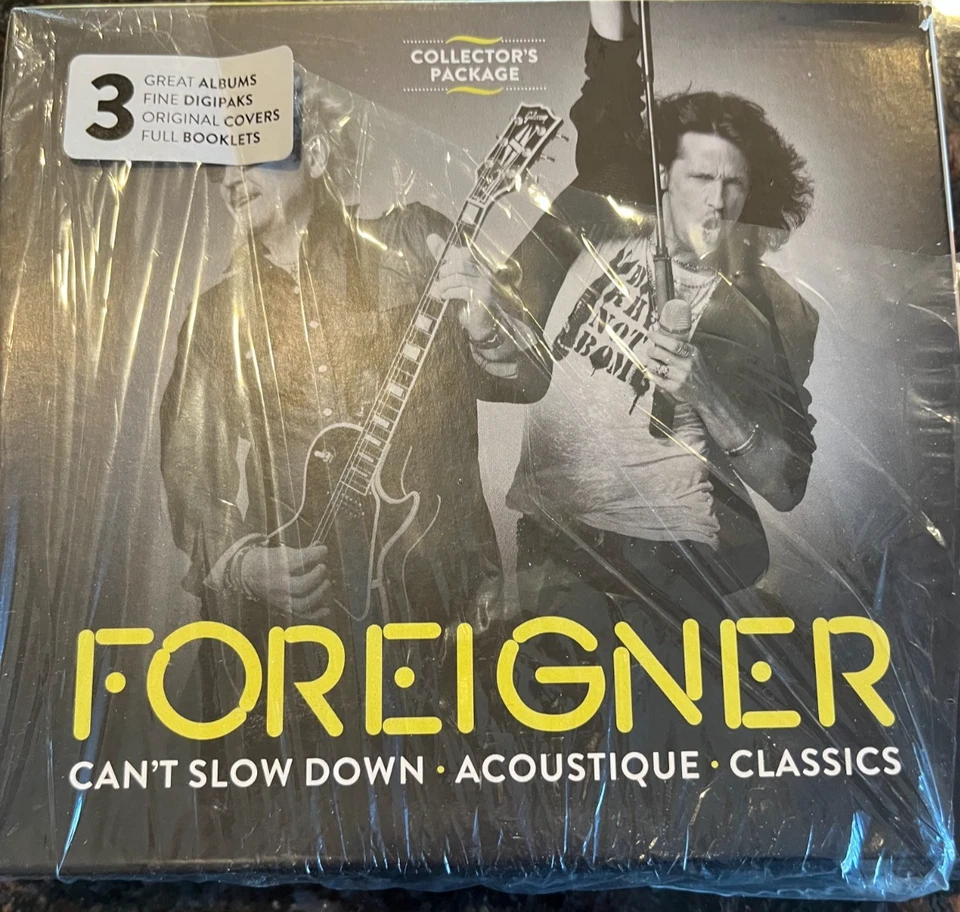 FOREIGNER Can't Slow Down/Classics Collector's Package 0210352EMU IMPORT 3CD - Image 1 of 4