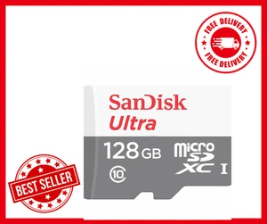 SanDisk Micro SD Card Ultra 128GBTF SDHC/SDXC Class 10 Lot - Picture 1 of 4