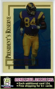 1996 Collector's Edge President's Reserve #181 Troy Drayton Rams /20000 - Bild 1 von 2