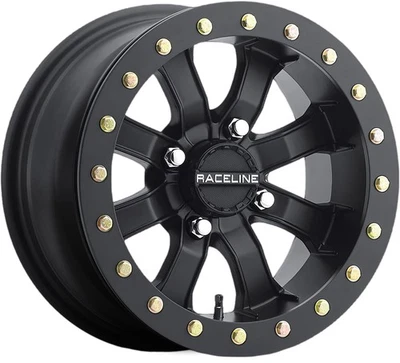 Rueda Beadlock Mamba Blackout - Tamaño: 14 pulgadas x 8 in. - Color: Negro Foto 1 de 3