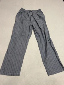 Ralph Lauren Pantalone Polo Uomo Medium 32 34 Nero Check Pigiama Leggero D4 - Foto 1 di 6