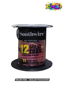 SOUTHWIRE 11589937 Calibre 12 Simpull Delgado Alambre Sólido 50 ft - Imagen 1 de 6
