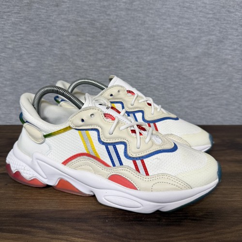 Scarpe Adidas Ozweego uomo taglia 6 5 multicolore FY3125 rare sneakers suola arcobaleno