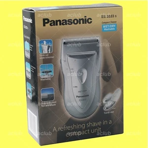 Panasonic ES3833 Wet Dry Rasoio Elettrico Uomo Lavabile con Trimmer Scorrevole - Foto 1 di 4