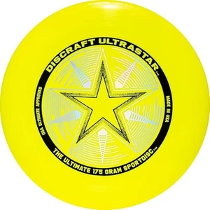 Discraft 175-Gram Yellow Ultrastar Sport Disc for Outdoor Ultimate Games - Picture 1 of 1