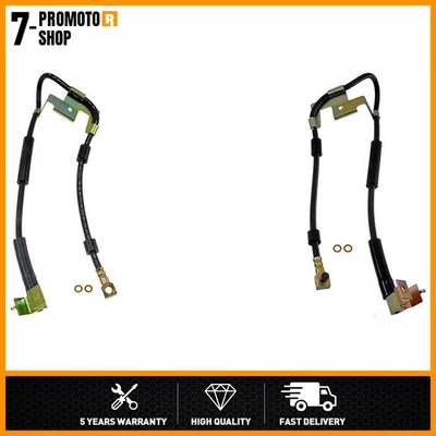 2x Kit de manguera de freno hidráulico delantera para Dodge Ram 2500 1994 1995 1996 5,9 L 4x4 tracción trasera Foto 1 de 4