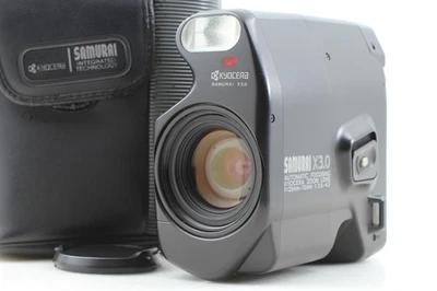 [Casi COMO NUEVA con estuche] Cámara fotográfica AF de medio fotograma Kyocera Samurai X3.0 de JAPÓN Foto 1 de 4