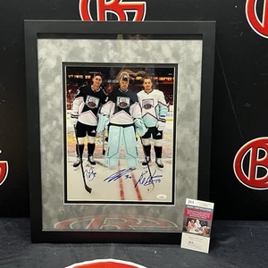 Ilya Sorokin, Bo Horvat, Brock Nelson Autograph ASW Triple Sign Framed 11x14 JSA - Picture 1 of 4